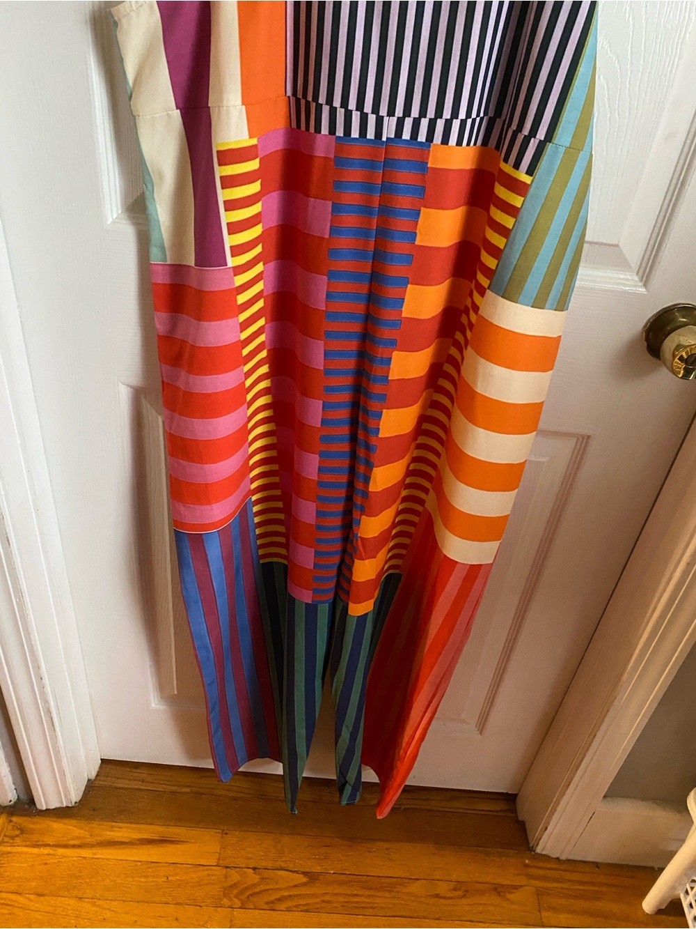 Multi Colored Multi Striped Overalls XL - Picture 6 of 6